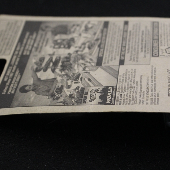 1996 Hot Wheels Mainline Collector #608 PORSCHE 911 TARGA Silver with Chrome - Picture 2 of 2